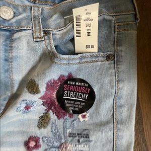 Aeropostale women’s high waisted ankle jeggings